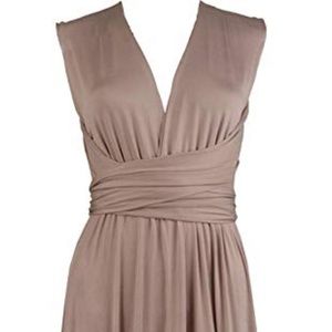 Clothink Women Convertible Multi Wrap Dress